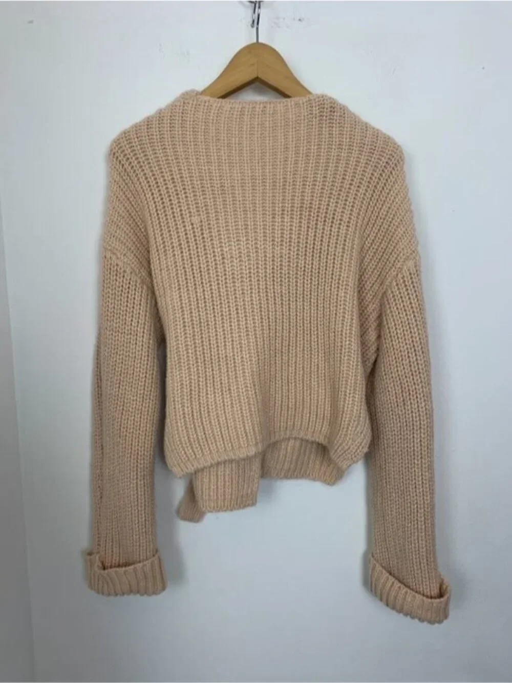 **NOT FOR SALE** Zara Chunky Knit Wrap Cardigan - Picture 9 of 12